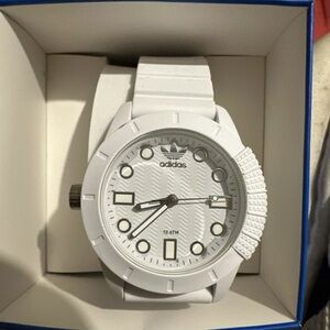 Adidas White Analog Men's Watch